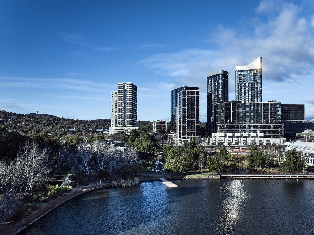 Canberra Architecture Photographer precinct in belconnen