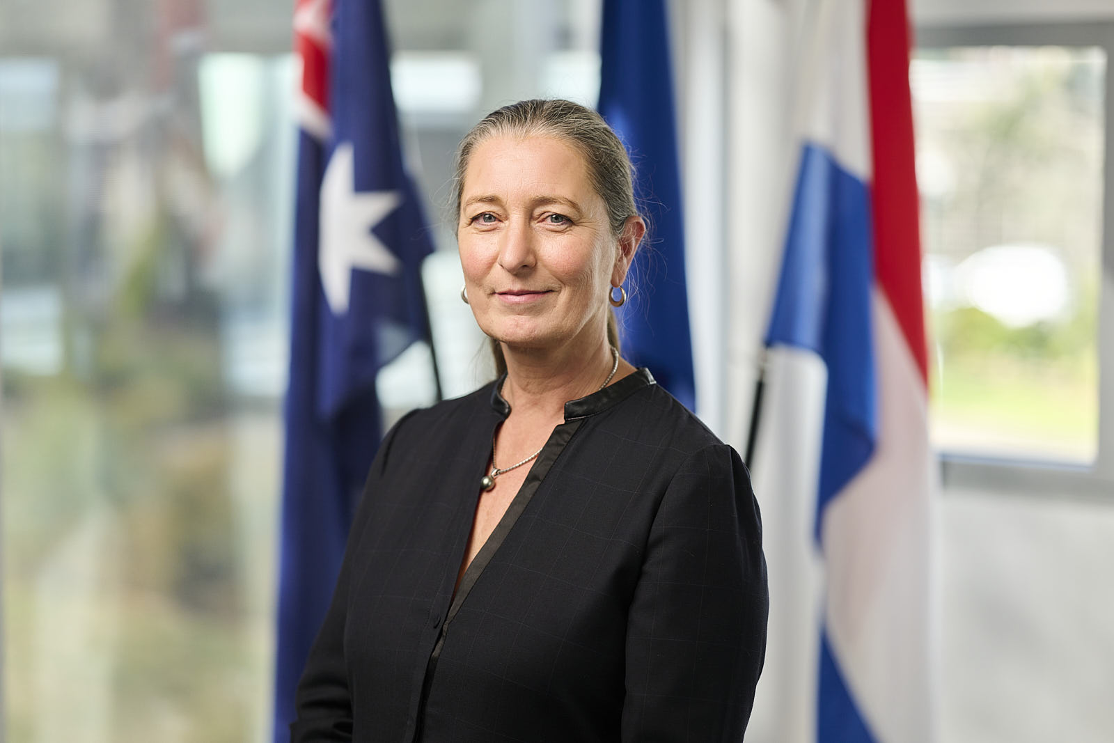 Headshot of Netherlands Ambassador to Australia in Yarralumla