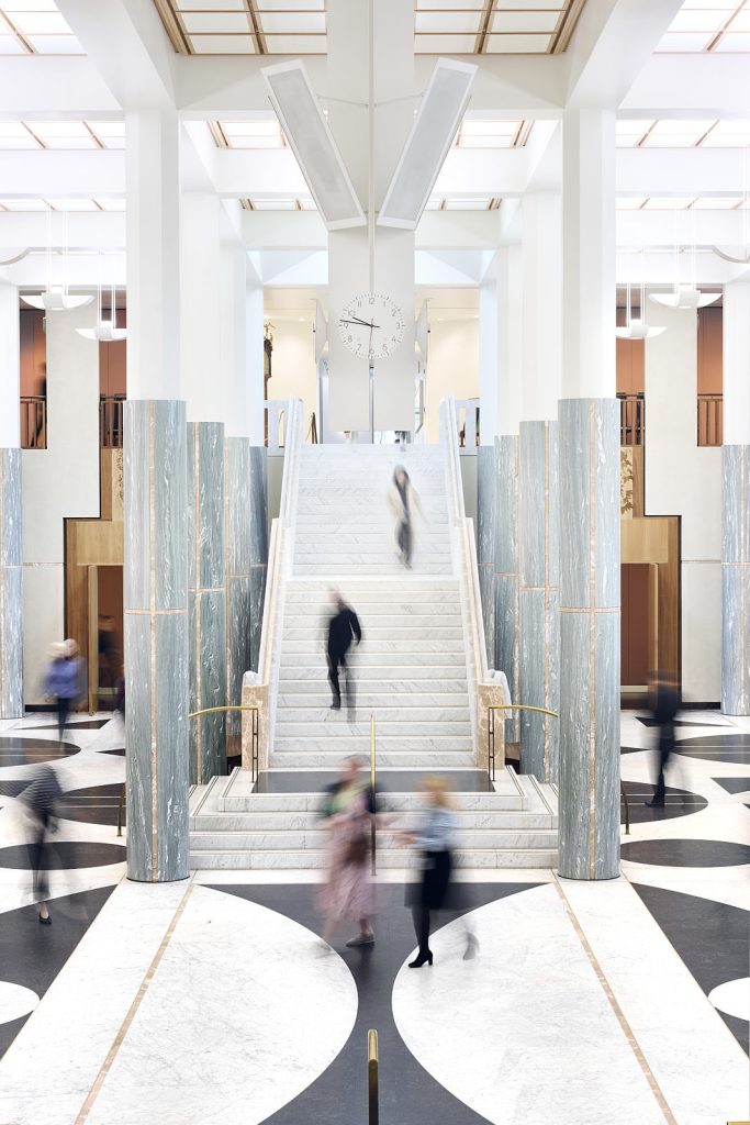 Interior architecture photo, parliament house great hall