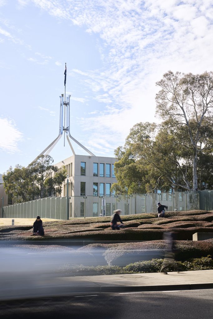 Canberra Architecture photograph of Parliament House